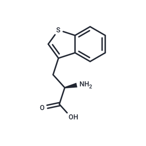 化合物 (S)-2-Amino-3-(benzo[b]thiophen-3-yl)propanoic acid|T66164|TargetMol