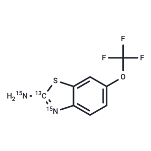 Riluzole-13C,15N2|T37608|TargetMol