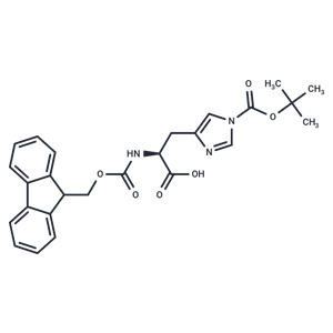 化合物 Fmoc-His(Boc)-OH|T65751|TargetMol