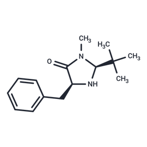 化合物 (2S,5S)-5-Benzyl-2-(tert-butyl)-3-methylimidazolidin-4-one|T66040|TargetMol