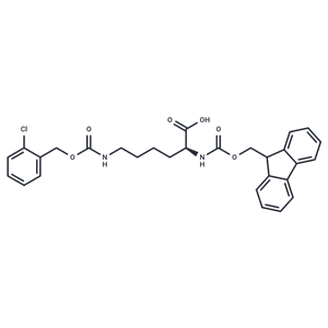 化合物 Fmoc-Lys(2-Cl-Z)-OH|T67565|TargetMol