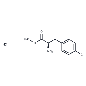 化合物 (R)-Methyl 2-amino-3-(4-chlorophenyl)propanoate hydrochloride|T65936|TargetMol