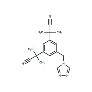 化合物 2,2'-(5-((4H-1,2,4-Triazol-4-yl)methyl)-1,3-phenylene)bis(2-methylpropanenitrile)|T67043|TargetMol