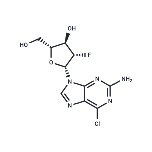 化合物 2-Amino-6-chloropurine -9-beta-D-(2’-deoxy-2’-fluoro)-arabinoriboside|TNU0082|TargetMol