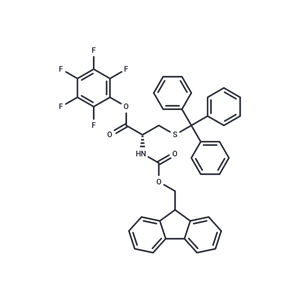 化合物 Fmoc-Cys(Trt)-OPFP,Fmoc-Cys(Trt)-OPFP