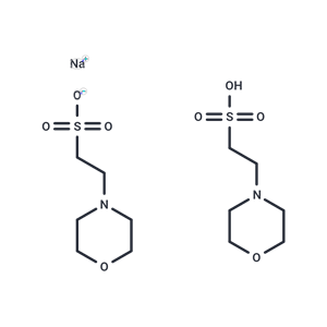 化合物 MES hemisodium salt|T65286|TargetMol