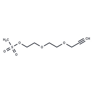 化合物 Propargyl-PEG2-Ms|T16600|TargetMol