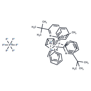 化合物 Acetonitrilebis[2-diphenylphosphino-6-t-butylpyridine]cyclopentadienylruthenium(II) hexafluorophosphate|T67238|TargetMol