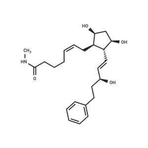 17-phenyl trinor Prostaglandin F2α methyl amide|T37944|TargetMol