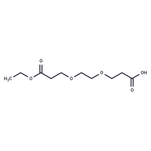 化合物 Acid-PEG2-ethyl propionate|T66862|TargetMol