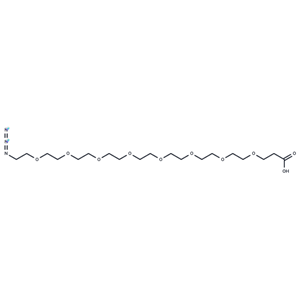 化合物 Azido-PEG8-acid|T14473|TargetMol