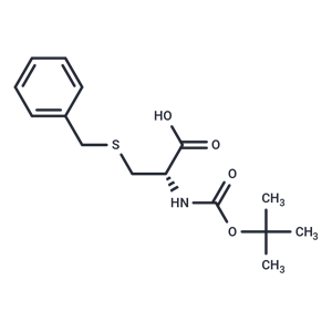 化合物 N-Boc-S-benzyl-D-cysteine|T65543|TargetMol