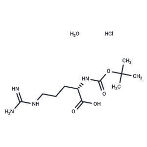 化合物 N2-Boc-L-arginine Hydrochloride Hydrate,N2-Boc-L-arginine Hydrochloride Hydrate