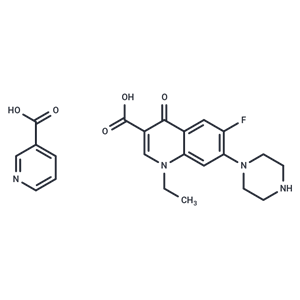 化合物 Norfloxacin (nicotinate)|T66435|TargetMol