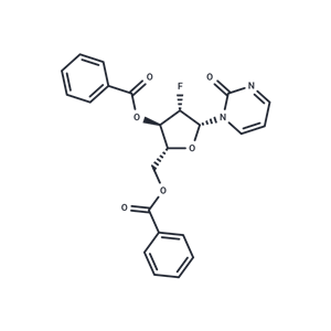 化合物 3’,5’-Bis-O-benzoyl-2’-Deoxy-2’-fluoro-4-deoxy-arabinouridine|TNU0919|TargetMol