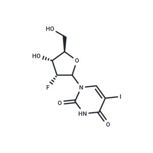 化合物 2’-Deoxy-2’-fluoro-5-iodouridine,2’-Deoxy-2’-fluoro-5-iodouridine