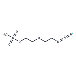 化合物 Azide-PEG2-Ms|T17467|TargetMol