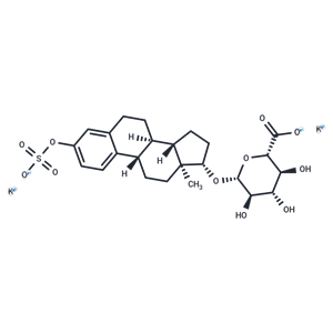 Estradiol 3-sulfate 17β-Glucuronide 鉀鹽,Estradiol 3-sulfate 17β-Glucuronide potassium salt