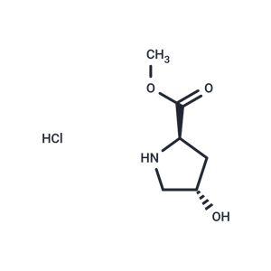 化合物 tans-4-Hydroxy-D-proline methyl ester hydrochloride|T65562|TargetMol