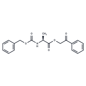 化合物 2-Oxo-2-phenylethyl ((benzyloxy)carbonyl)-L-alaninate|T64408|TargetMol