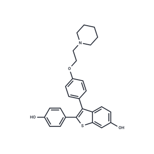 化合物 Desketoraloxifene|T9001|TargetMol