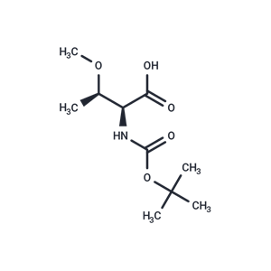 化合物 (2S,3R)-2-((tert-Butoxycarbonyl)amino)-3-methoxybutanoic acid|T65109|TargetMol