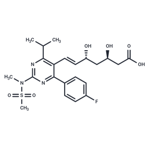 化合物 (3R,5R)-Rosuvastatin|T10126|TargetMol