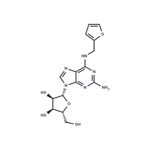 化合物 N-6-Furfurylguanosine|TNU0025|TargetMol