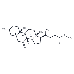 化合物 (R)-Methyl 4-((3R,5S,8R,9S,10S,13R,14S,17R)-3-hydroxy-10,13-dimethyl-7-oxohexadecahydro-1H-cyclopenta[a]phenanthren-17-yl)pentanoate,(R)-Methyl 4-((3R,5S,8R,9S,10S,13R,14S,17R)-3-hydroxy-10,13-dimethyl-7-oxohexadecahydro-1H-cyclopenta[a]phenanthren-17-yl)pentanoate