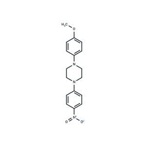 化合物 1-(4-Methoxyphenyl)-4-(4-nitrophenyl)piperazine|T65608|TargetMol