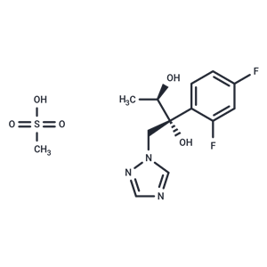 化合物 (2R,3R)-2-(2,4-Difluorophenyl)-1-(1H-1,2,4-triazol-1-yl)butane-2,3-diol methanesulfonate|T67219|TargetMol