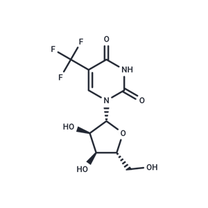 化合物 5-(Trifluoromethyl)uridine|TNU0032|TargetMol