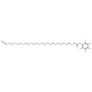 化合物 Azido-PEG8-CH2COO-PFP,Azido-PEG8-CH2COO-PFP