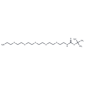 化合物 NH2-PEG5-C2-NH-Boc|T16661|TargetMol