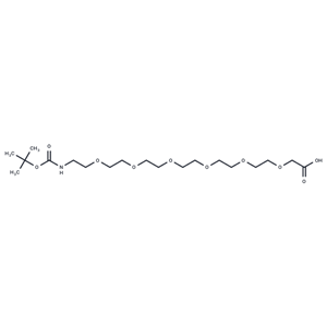 叔丁氧羰基六聚乙二醇乙酸,Boc-NH-PEG6-CH2COOH