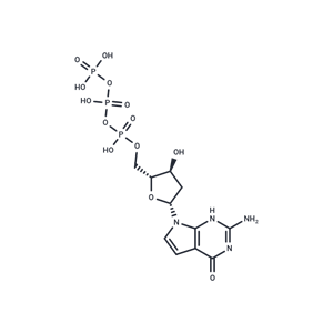 化合物 7-Deaza-2′-deoxyguanosine 5′-triphosphate|T83248|TargetMol