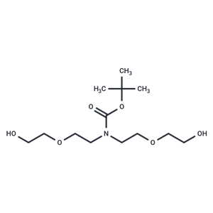 化合物 N-Boc-N-bis(PEG2-OH)|T16204|TargetMol