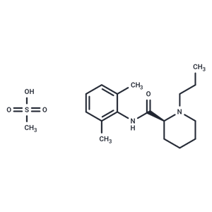 化合物 Ropivacaine mesylate|T61475|TargetMol