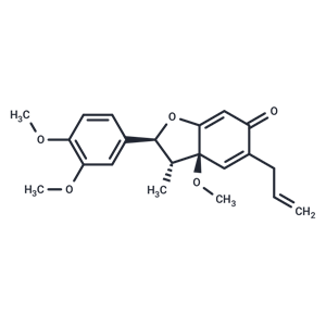 化合物 Kadsurenone|T68233|TargetMol