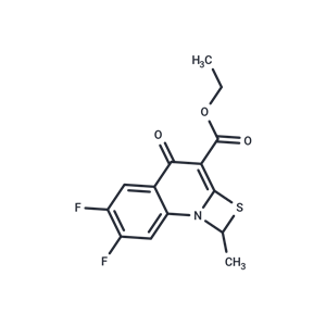 化合物 Ethyl 6,7-difluoro-1-methyl-4-oxo-1,4-dihydro-[1,3]thiazeto[3,2-a]quinoline-3-carboxylate|T65447|TargetMol