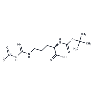 化合物 N2-(tert-Butoxycarbonyl)-Nw-nitro-D-arginine|T65254|TargetMol