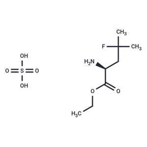 化合物 (S)-Ethyl 2-amino-4-fluoro-4-methylpentanoate sulfate|T67199|TargetMol