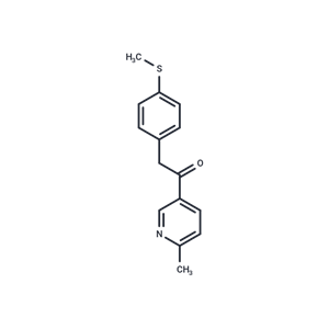 化合物 1-(6-Methylpyridin-3-yl)-2-(4-(methylthio)phenyl)ethanone|T66987|TargetMol