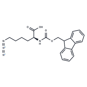 化合物 (S)-2-((((9H-Fluoren-9-yl)methoxy)carbonyl)amino)-6-azidohexanoic acid,(S)-2-((((9H-Fluoren-9-yl)methoxy)carbonyl)amino)-6-azidohexanoic acid