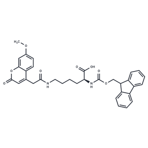 化合物 Fmoc-Lys(MCA)-OH|T66519|TargetMol