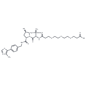 VH 032 amide-PEG3-acid,(S,R,S)-AHPC-PEG3-propionic acid