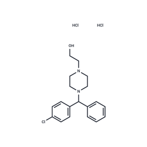 化合物 2-(4-((4-Chlorophenyl)(phenyl)methyl)piperazin-1-yl)ethanol dihydrochloride|T64940|TargetMol