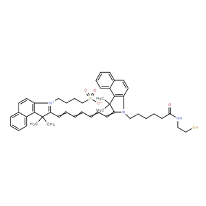 吲哚菁綠巰基,1H-Benz[e]indolium, 2-[7-[1,3-dihydro-3-[6-[(2-mercaptoethyl)amino]-6-oxohexyl]-1,1-dimethyl-2H-benz[e]indol-2-ylidene]-1,3,5-heptatrien-1-yl]-1,1-dimethyl-3-(4-sulfobutyl)-, inner salt