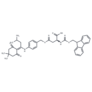 化合物 Fmoc-Asp(ODMAB)-OH,Fmoc-Asp(ODMAB)-OH