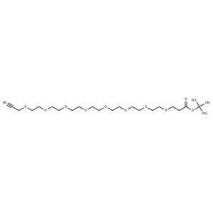 化合物 Propargyl-PEG8-Boc|T16649|TargetMol